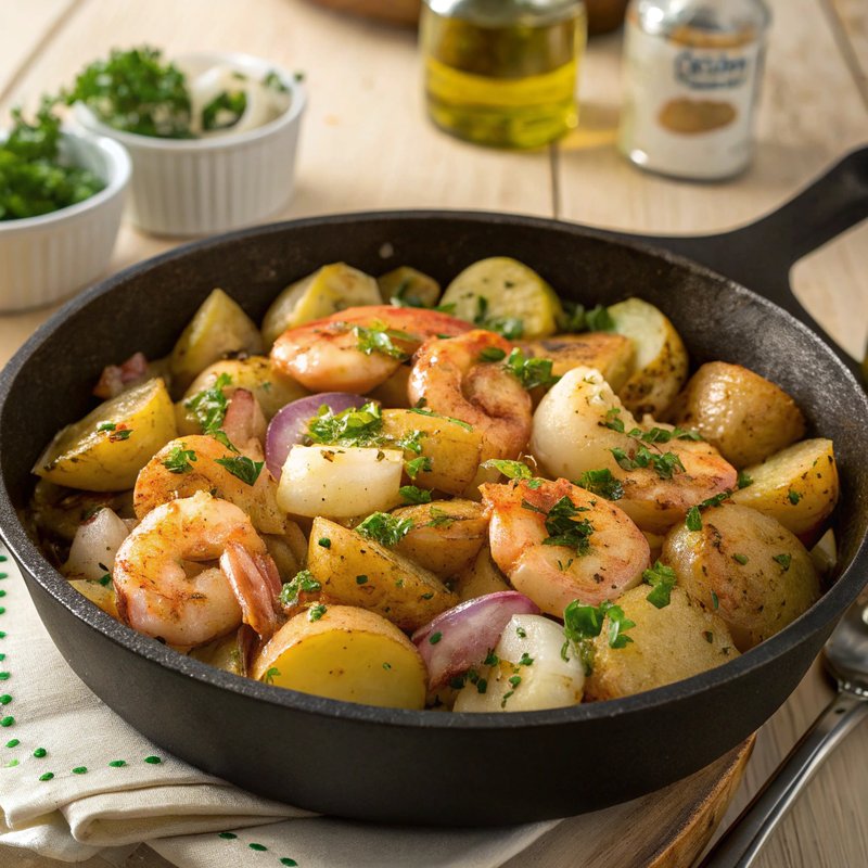 Seafood Country Potatoes