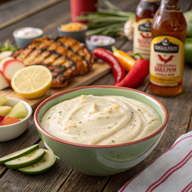Tangy White Barbecue Sauce