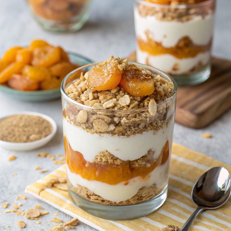 Apricot Crisp Parfait