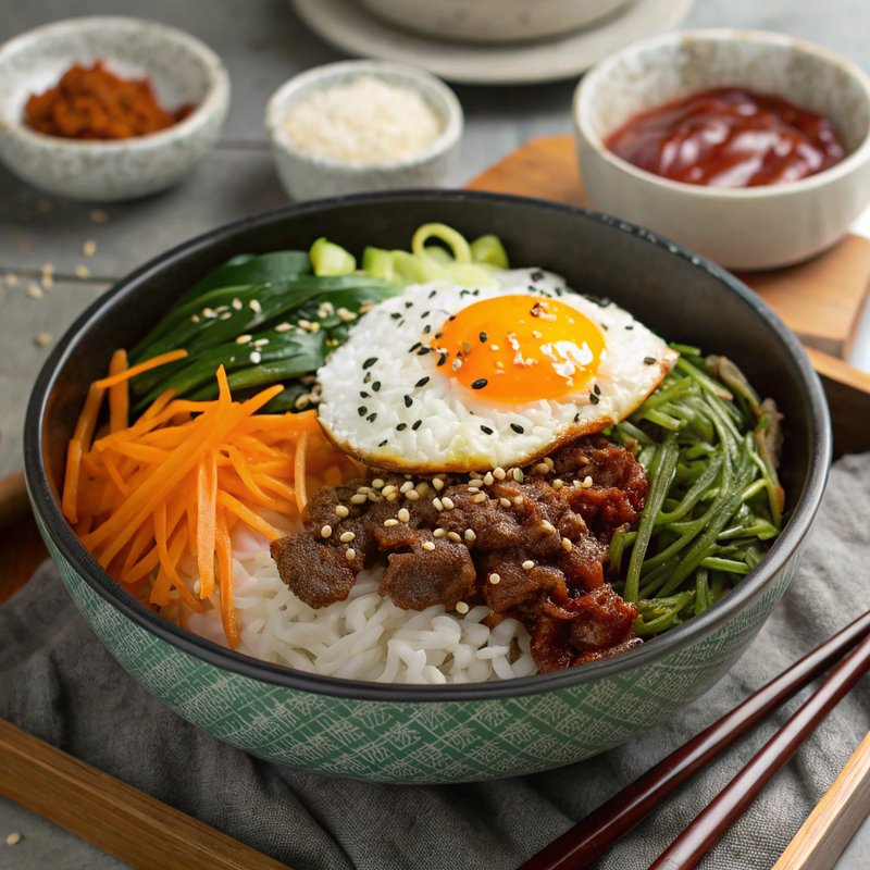 Authentic Korean Bibimbap