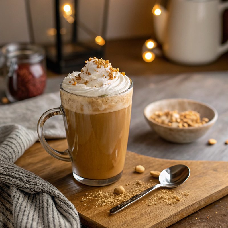 Bamba Peanut Latte