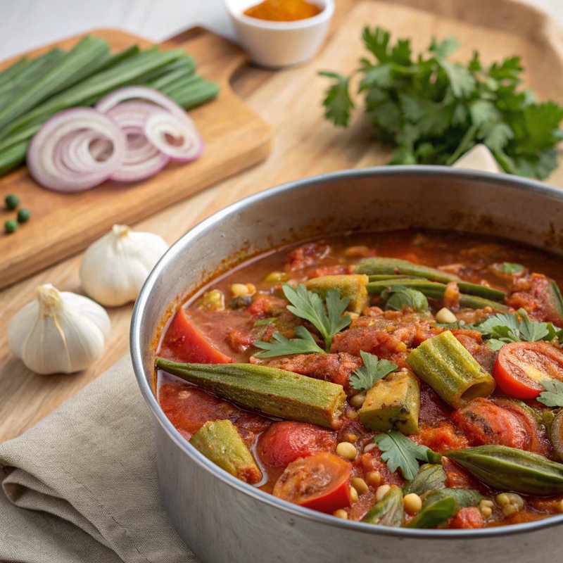 Bamia (Okra Stew)
