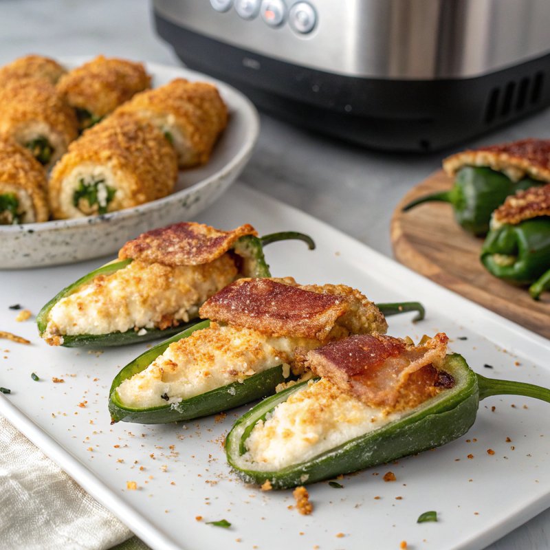 Air Fryer Jalapeno Poppers