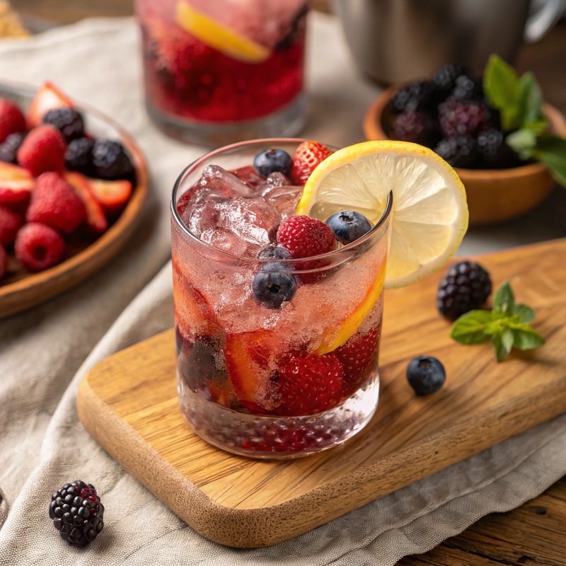 Gin and Jam Cocktail
